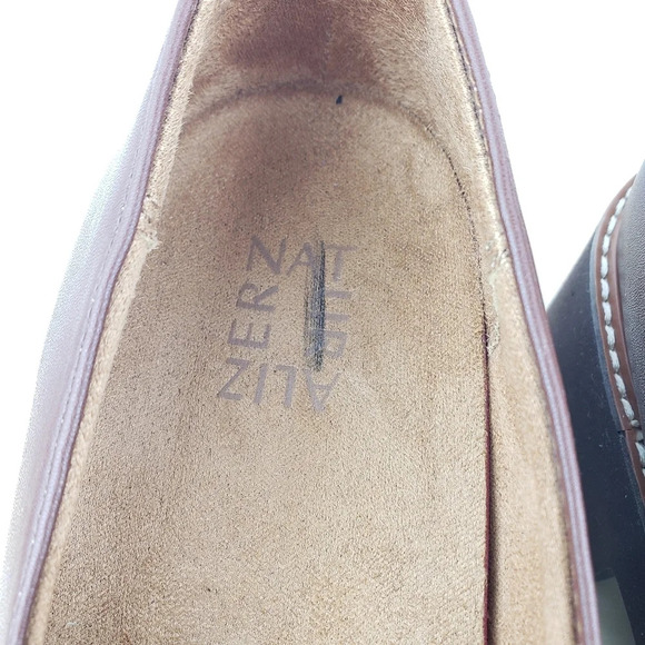 Naturalizer Cabaret Loafer Size 10M Brown Platform Shoes 90s Y2K Academia Preppy - Picture 10 of 12